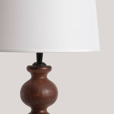 Imagen de Lámpara de Mesa Madera Zeda Stuvan