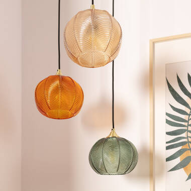 Lámpara Colgante Cristal Tri Klimt