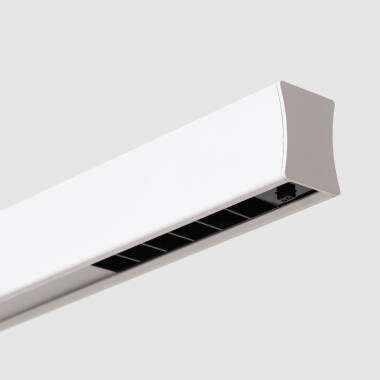 Imagem de Candeeiro Suspenso Linear LED 42W Aluminio CCT Iluminação Dupla Cara Funky Chic