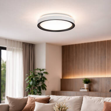 Imagem de Plafon LED 24W Circular Metal Ø400 mm Nysted
