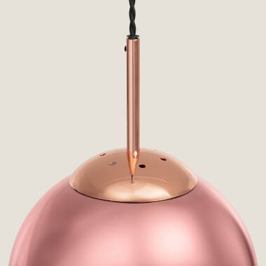 Imagen de Lámpara Colgante Metal y Cristal Yelitza