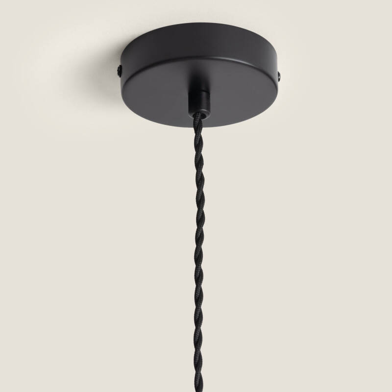 Imagen de Lámpara Colgante Metal y Cristal Yelitza