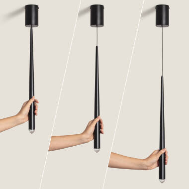 Imagen de Lámpara Colgante LED 3W Regulable en Altura Metal Agnes