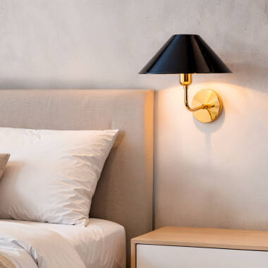 Candeeiro de Parede em Metal Brijesh