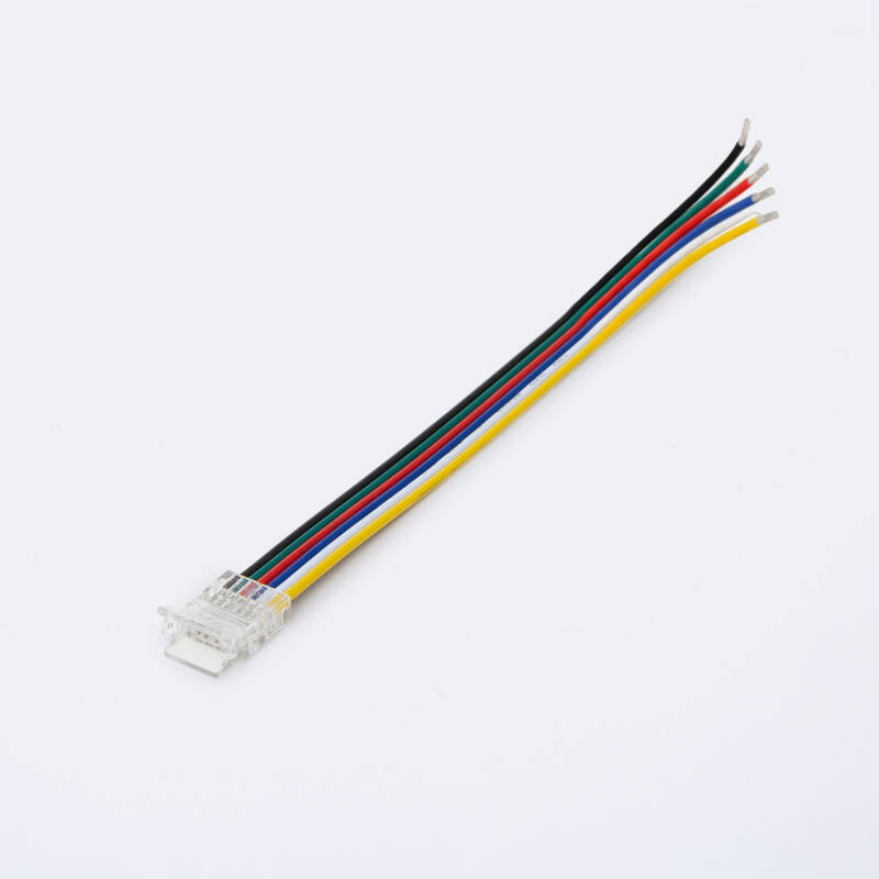 Imagen de Conector Tira LED 24V RGB+CCT SMD Ancho 10mm IP20 con Cable