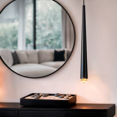 Candeeiro Suspenso Linear LED 3W Regulável em altura Metal Agnes