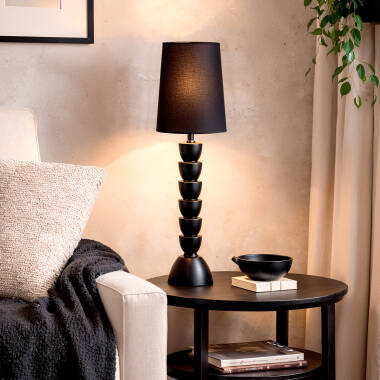 Lámpara de Mesa Resina Tinola Darian