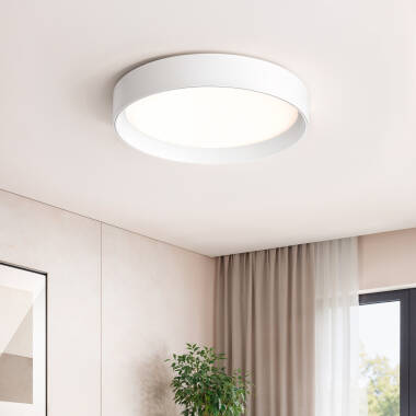 Plafon LED 20W Circular Metal Ø450 mm CCT Seleccionável Broadway