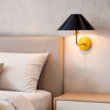 Candeeiro de Parede em Metal Brijesh