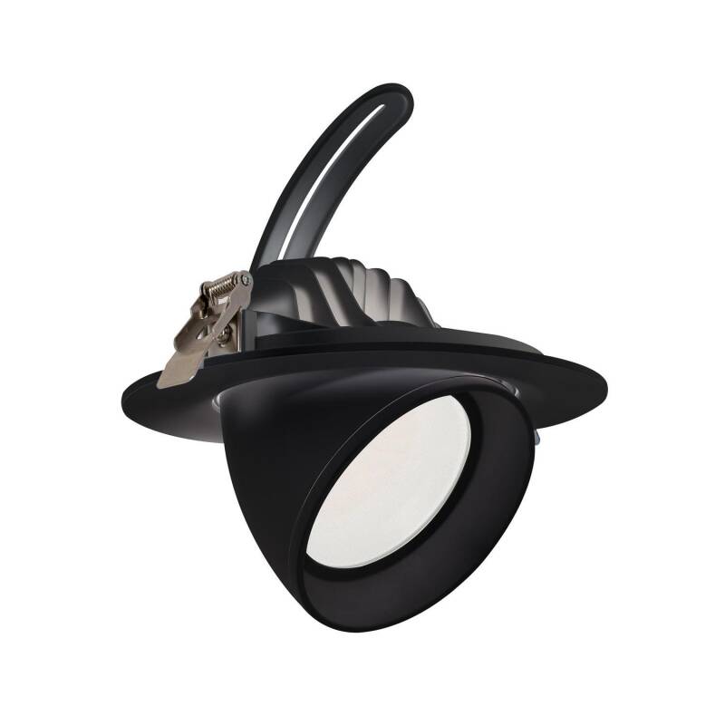 Imagen de Downlight LED Circular Direccionable Chip OSRAM LIFUD Corte Ø 200 mm Negro