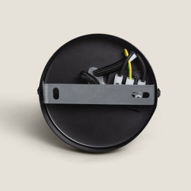 Imagem de Candeeiro Suspenso em Tecido e Ratán Kufila