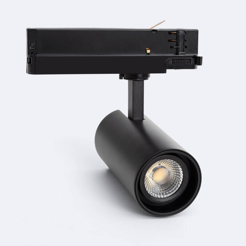 Imagen de Foco Carril LED Trifásico 20W Fasano Regulable Negro