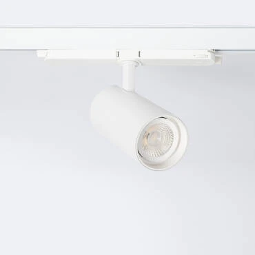 Fotografía del producto: Foco Carril LED Trifásico 30W Fasano Regulable DALI Blanco