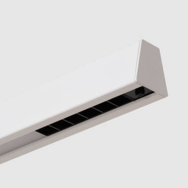 Imagen de Lámpara Colgante Lineal LED 42W Aluminio Blanco Seleccionable Iluminación Doble Cara Funky Chaka