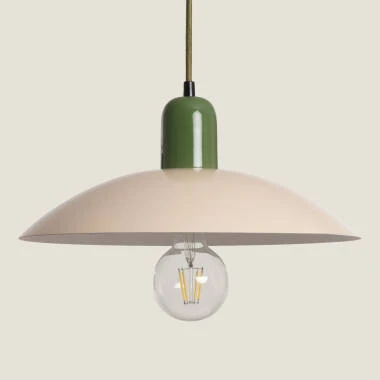 Lámpara Colgante Metal Noa Domo