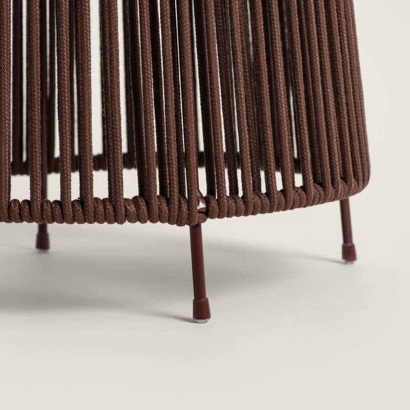 Imagem de Lâmpada de Piso Exterior Solar LED 0,5W Cordão Vriesia Cilíndrica