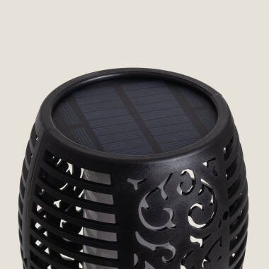 Imagem de Tocha Solar LED de Efeito Chama com Espeto 1W 78cm 