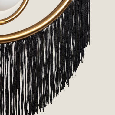 Imagem de Candeeiro Suspenso Metal com Franjas Dalila