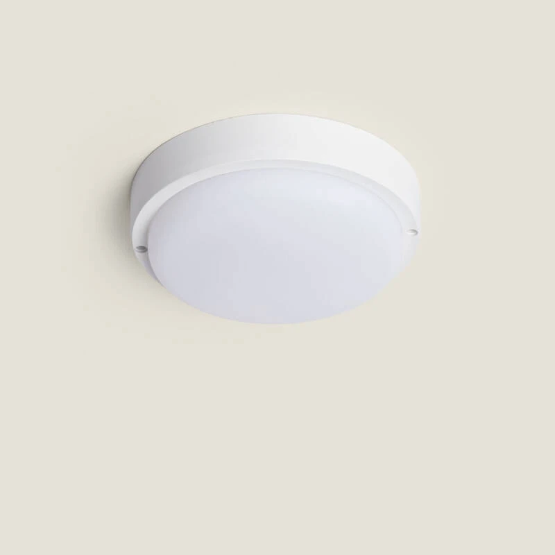 Imagem de Plafon LED Circular para Exterior  Ø175 mm IP65 Hublot White