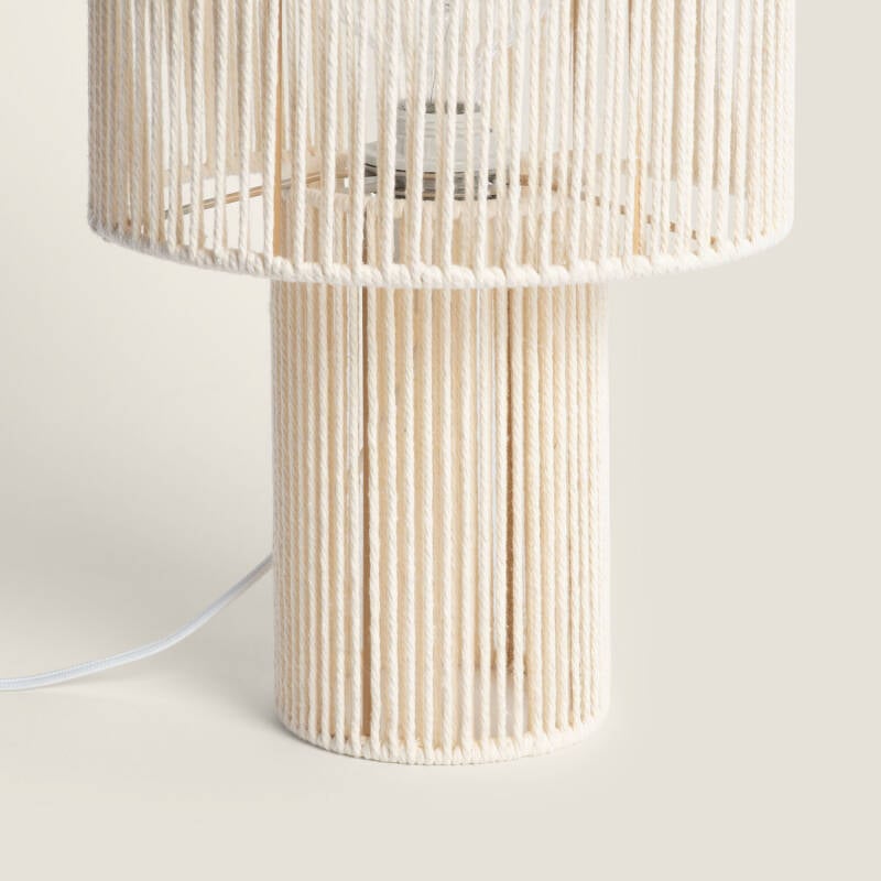 Imagem de Candeeiro de Mesa com Cordão de Algodão Alma