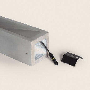 Imagen de Baliza Exterior LED Regulable 6W Cemento Lumixa 63 cm