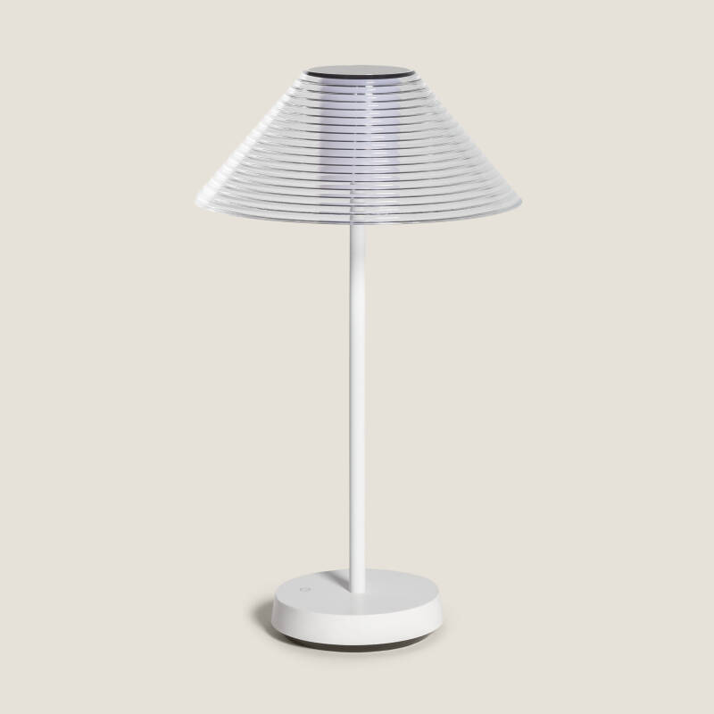 Imagen de Lámpara de Mesa LED Portátil Exterior con Batería USB Recargable Metal Katuma