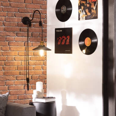 Lámpara de Pared de Metal Auala