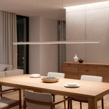 Candeeiro Suspenso Lineal LED 30W Alumínio CCT Seleccionável Denzel