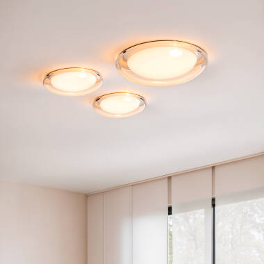 Imagen de Plafón LED 30W Metal y Metacrilato CCT Seleccionable Camden L Ø600 mm