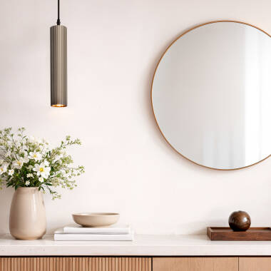 Imagem de Candeeiro Suspenso Alumínio Aritz 1 Foco