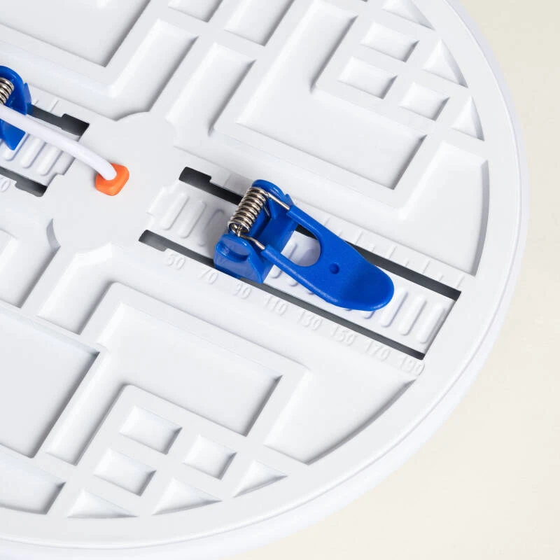 Imagem de Placa LED 18W Circular Slim Surface LIFUD Corte Ajustável Ø50-190 mm com Caixa de Ligação