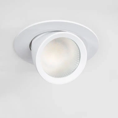 Downlight LED 38W Circular Direccionable Chip OSRAM 120 lm/W LIFUD Corte Ø 160 mm