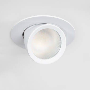 Downlight LED 38W Circular Direccionável Chip OSRAM 120 lm/W LIFUD Corte Ø 160 mm