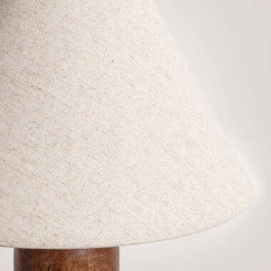 Imagen de Lámpara de Mesa Madera Tótem ILUZZIA