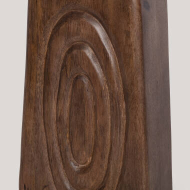Imagem de Candeeiro de Mesa Madeira Ishana ILUZZIA