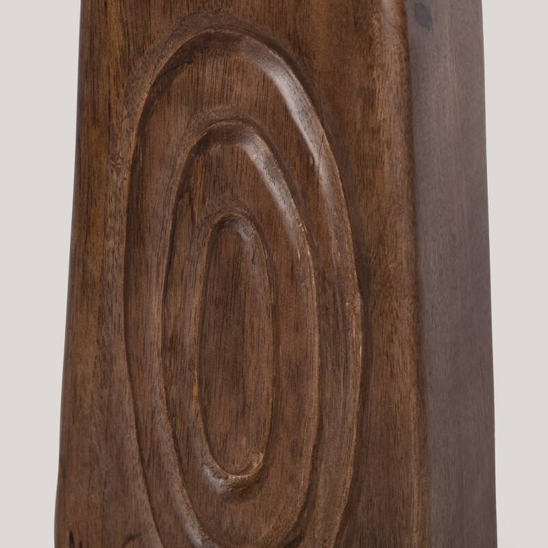 Imagem de Candeeiro de Mesa Madeira Ishana ILUZZIA