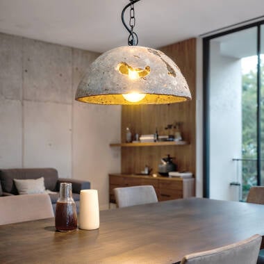 Imagem de Candeeiro Suspenso Cimento Besnica