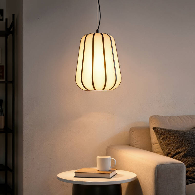 Imagen de Lámpara Colgante Metal y Cristal Wyoming M