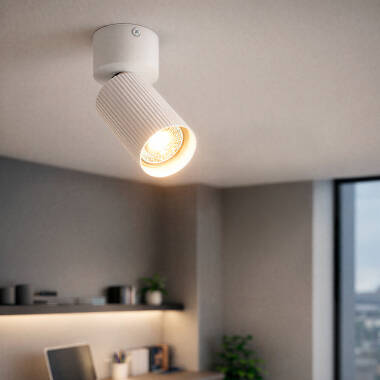 Aplique de Teto Alumínio Aritz 1 Foco