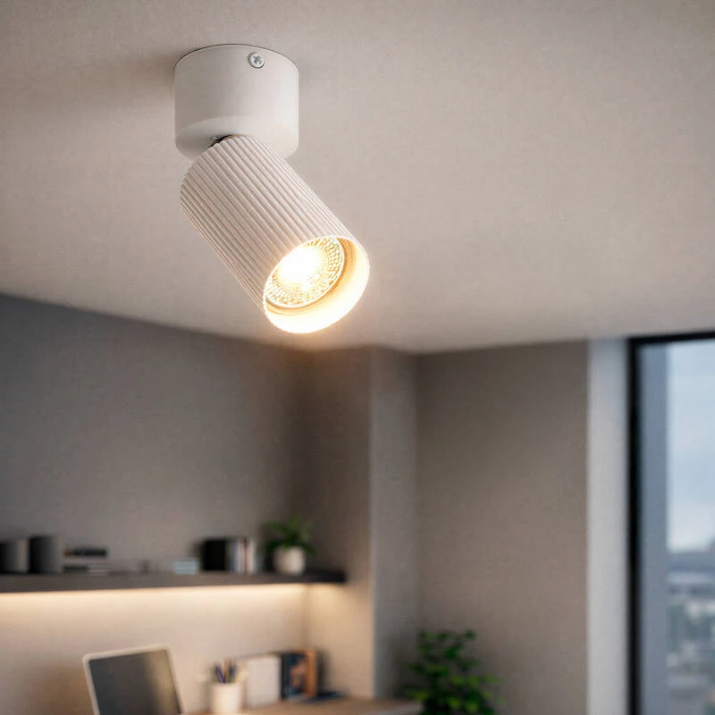 Imagen de Aplique de Techo Aluminio Aritz 1 Foco