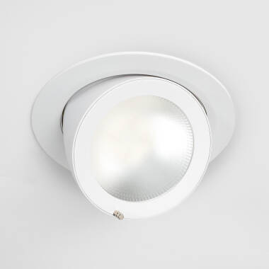 Foco Downlight Direccionável Circular LED 48W Chip OSRAM 120 lm/W Branco LIFUD No Flicker