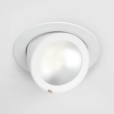 Foco Downlight Direccionável Circular LED 48W Chip OSRAM 120 lm/W Branco LIFUD No Flicker