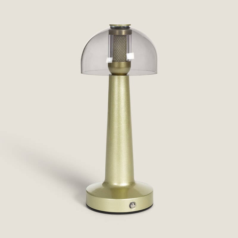 Imagen de Lámpara de Mesa LED Metal Portátil con Batería USB Recargable Luliu Orsha