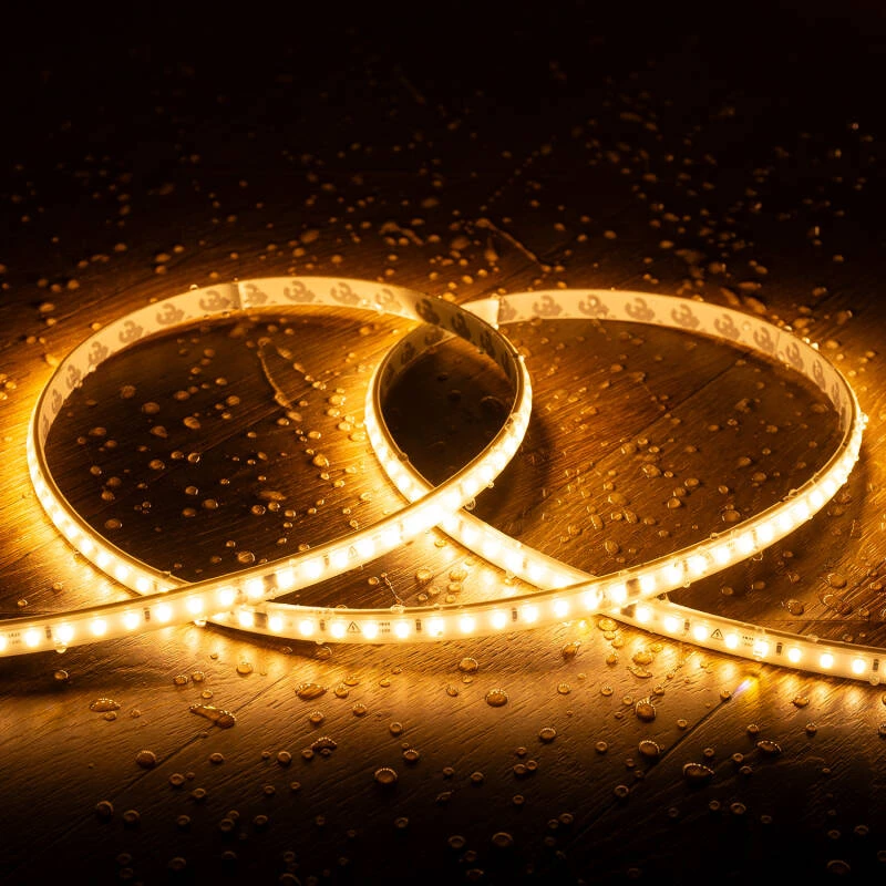 Imagem de Fita LED Regulável 220V SMD Autorectificada 120 LED/m ROLO 20m 8,5W/m 750lm/m Largura 10mm Corte 10cm IP65