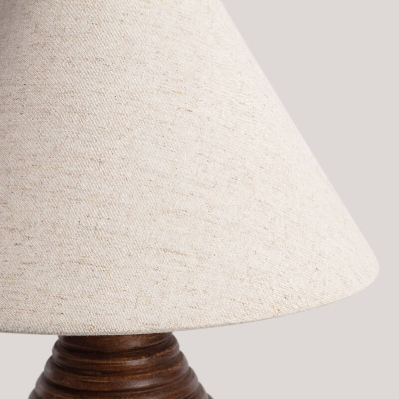 Imagen de Lámpara de Mesa Madera Akriti ILUZZIA