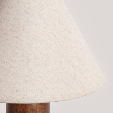 Imagen de Lámpara de Mesa Madera Tótem ILUZZIA