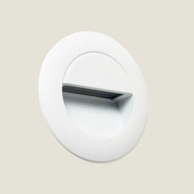 Baliza Exterior LED 3W Empotrable Pared Circular Esla