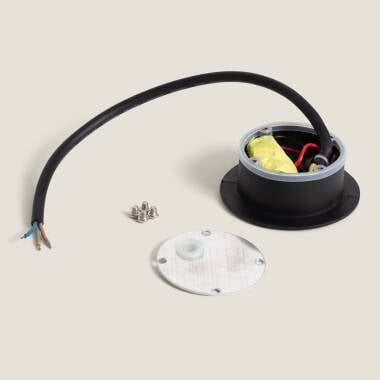 Imagem de Baliza Exterior LED 3W Embutida Parede Circular Segre