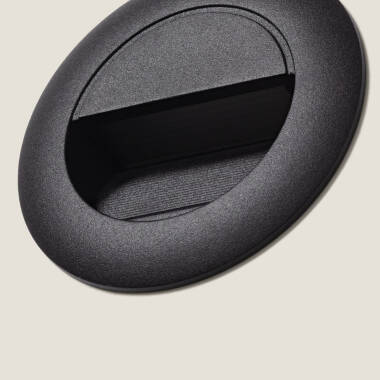 Imagen de Baliza Exterior LED 3W Empotrable Pared Circular  Segre