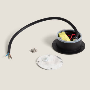 Imagen de Baliza Exterior LED 3W Empotrable Pared Circular  Segre